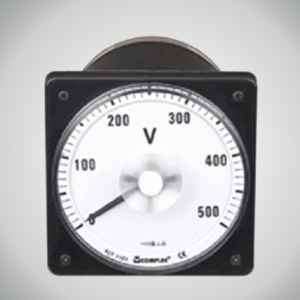 Marine Squrae AC Voltmeters with Round Panel Cut-out