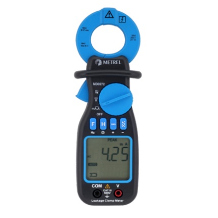 MD 9272 Leakage Clamp TRMS Meter with Power Functions